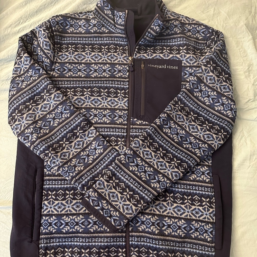 Men's Medium Vineyard Zip-Up Fleece
